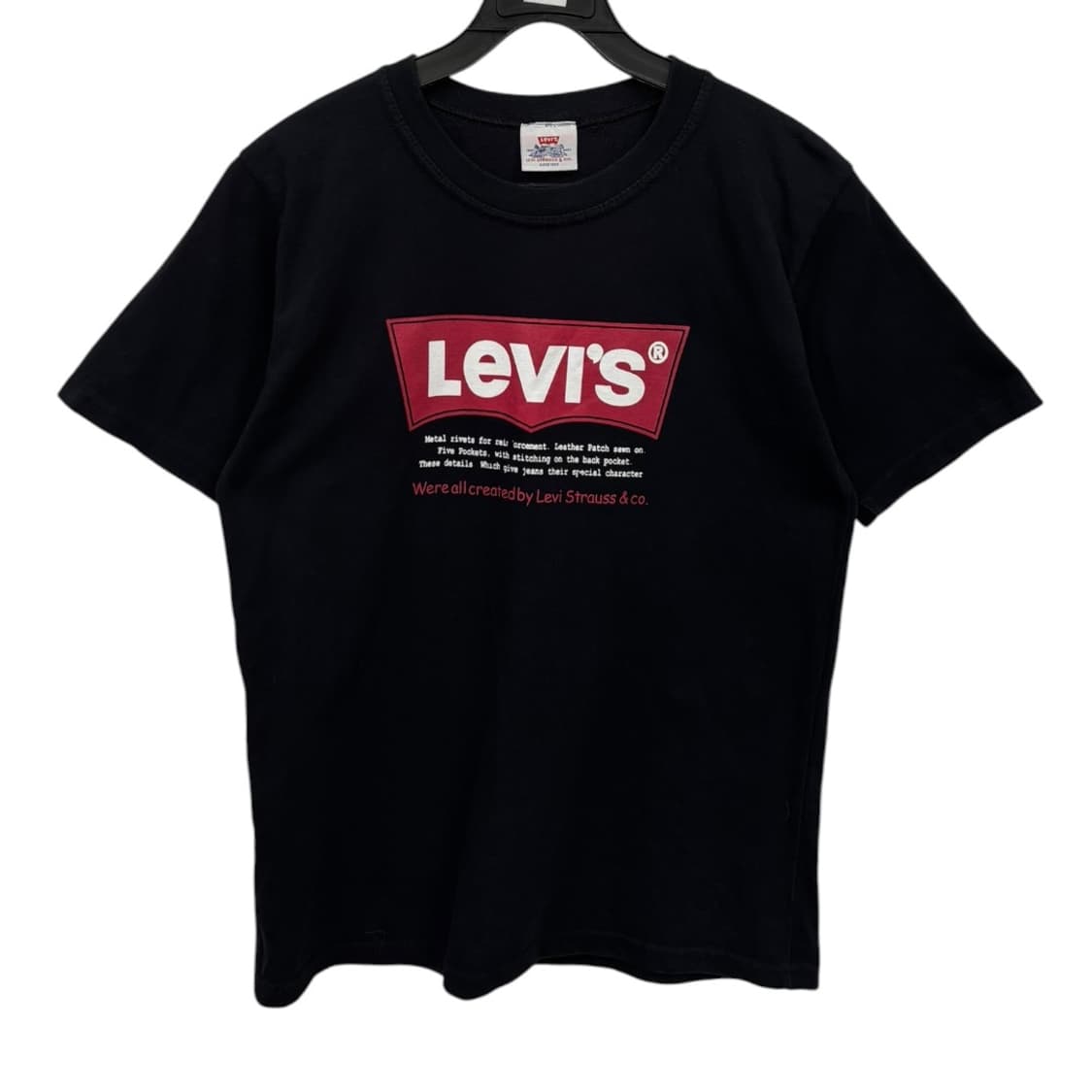 리바이스 우먼 백로고 반팔티  상품이미지1