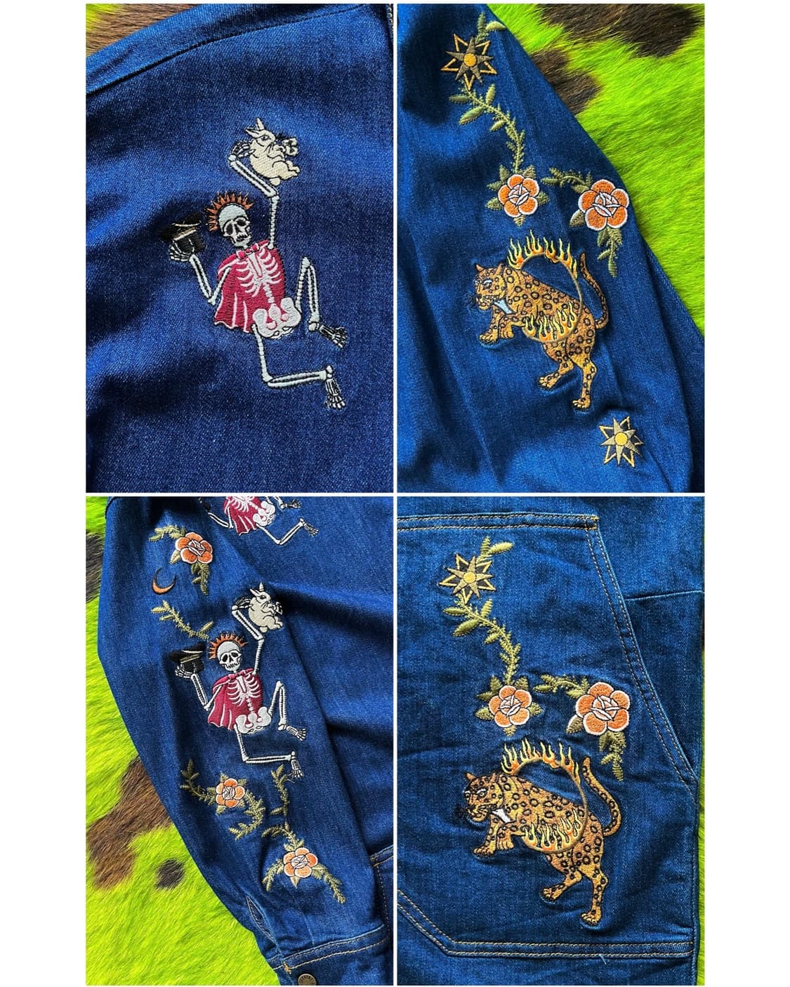 ZADIG & VOLTAIRE Embroidery Denim Coat 상품이미지4