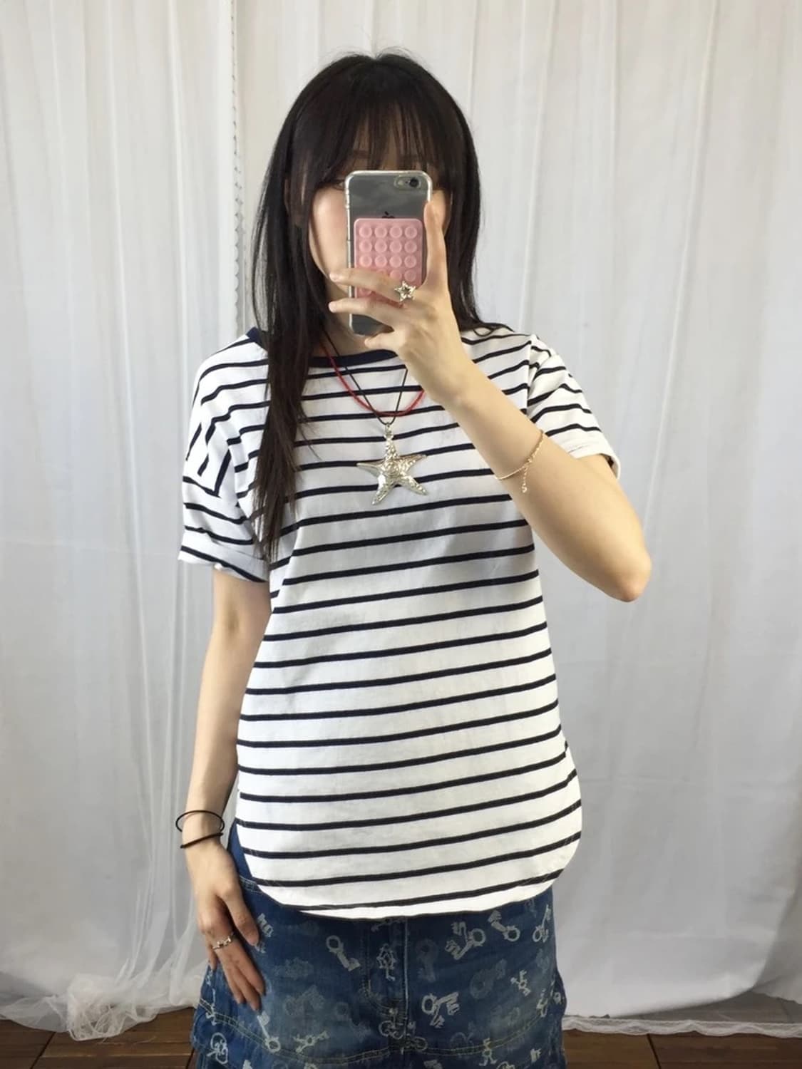 GAP Kids Stripe Ringer Tee Navy 상품이미지2