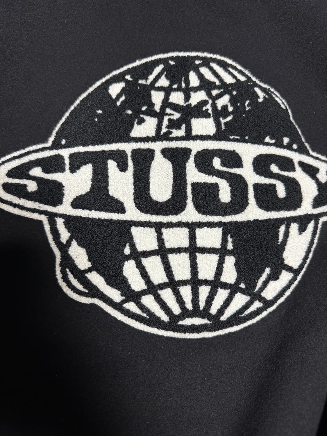 스투시 글로브 바시티 자켓 블랙 상품이미지3