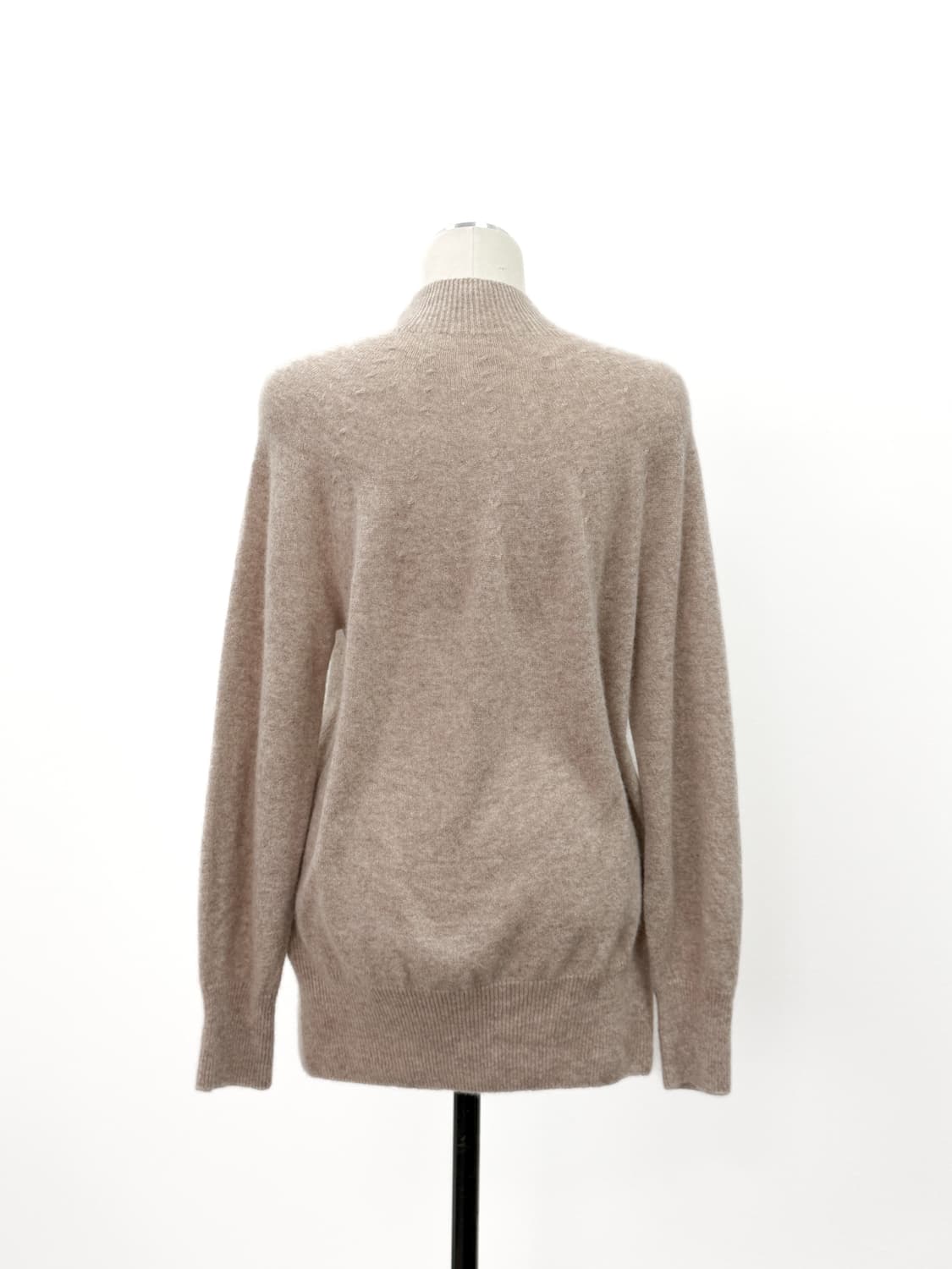 Kayesu 캐시미어 100 모크넥 니트 상품이미지2