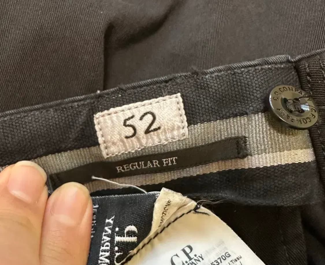 Cp 컴퍼니 레귤러핏 코튼 바지 상품이미지7