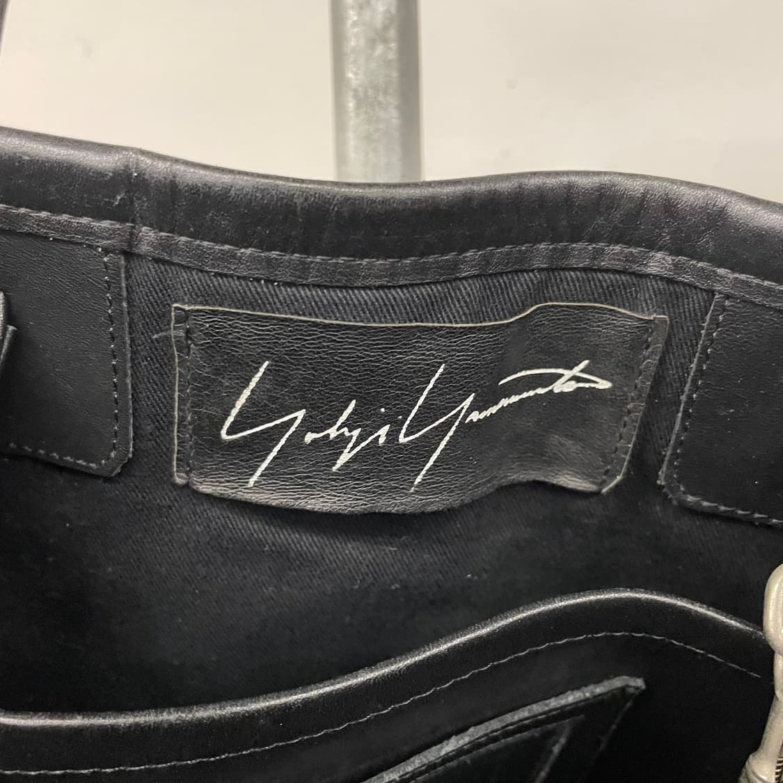 요지야마모토 가죽 토트백 상품이미지9