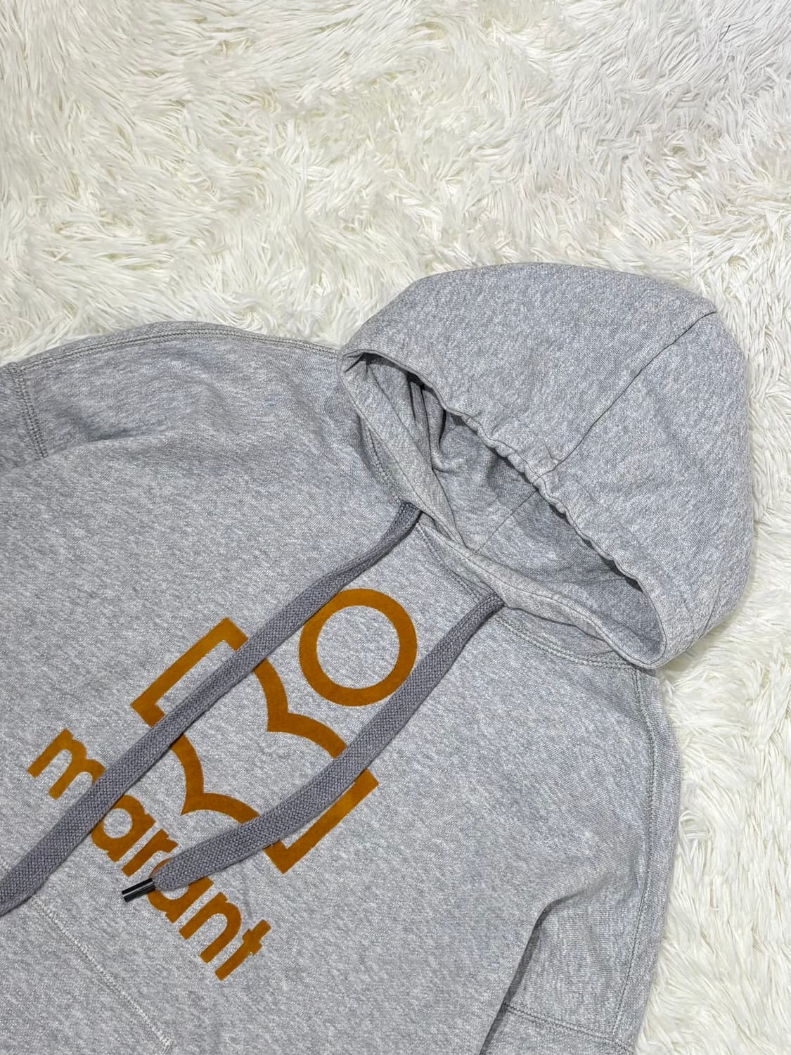 이자벨마랑에뚜왈 그레이 빅로고 후드 상품이미지4