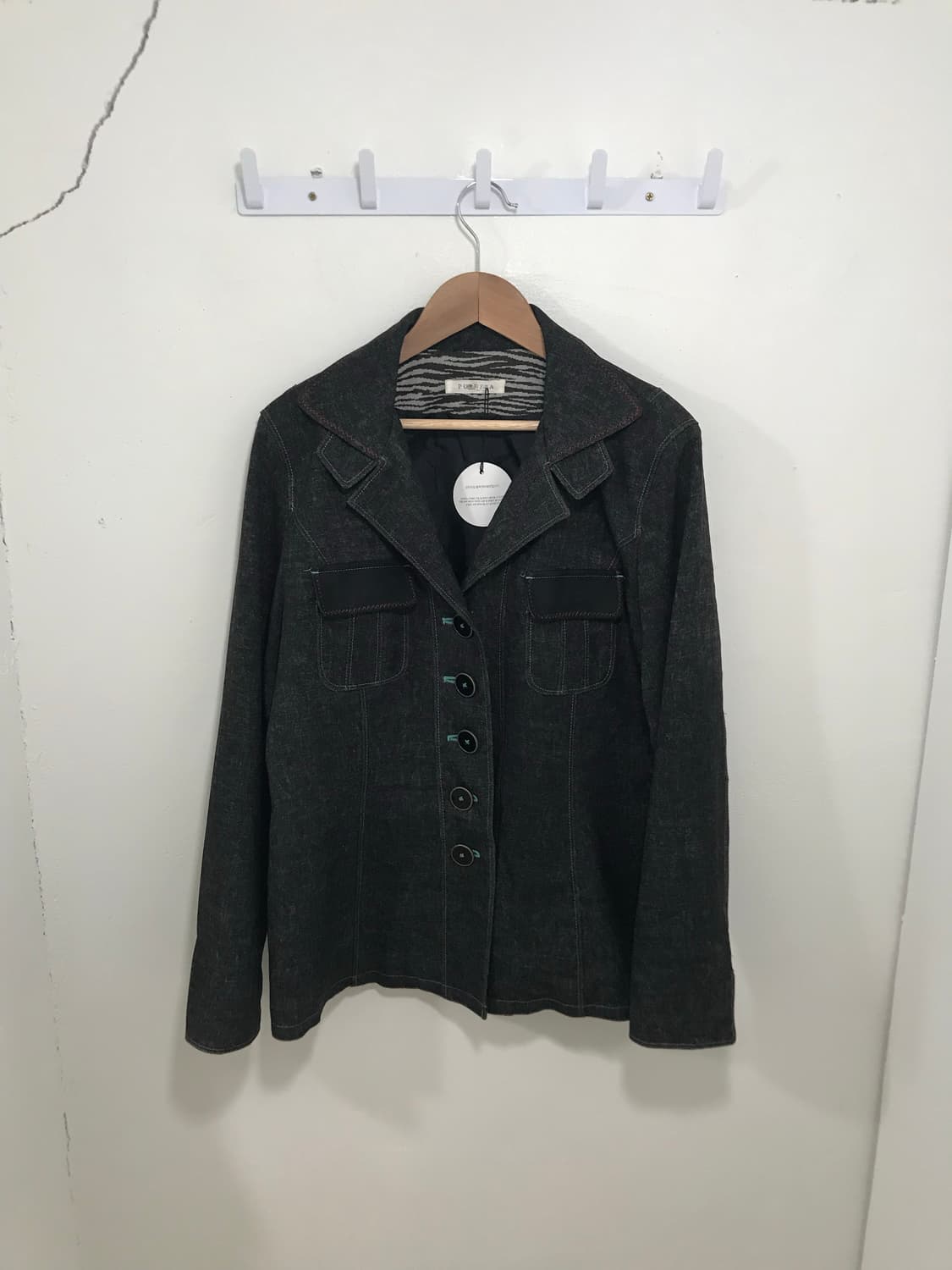 vintage button jacket 상품이미지4