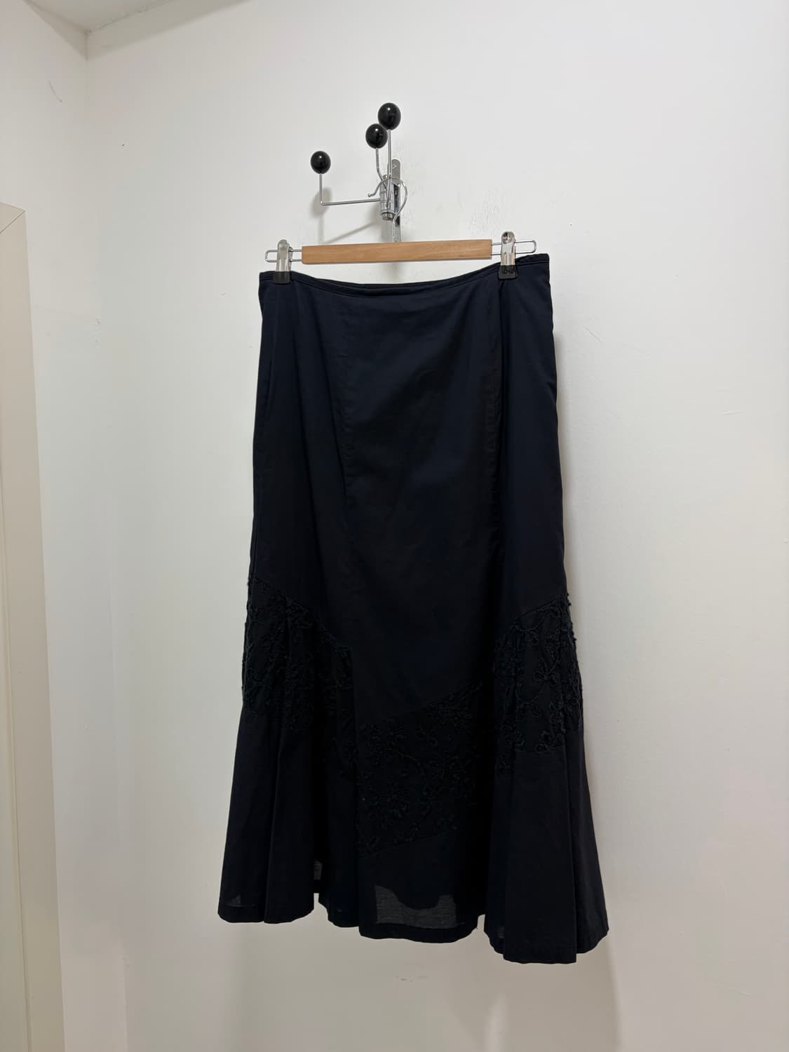 일본빈티지 사선 플레어 스커트 치마 상품이미지5