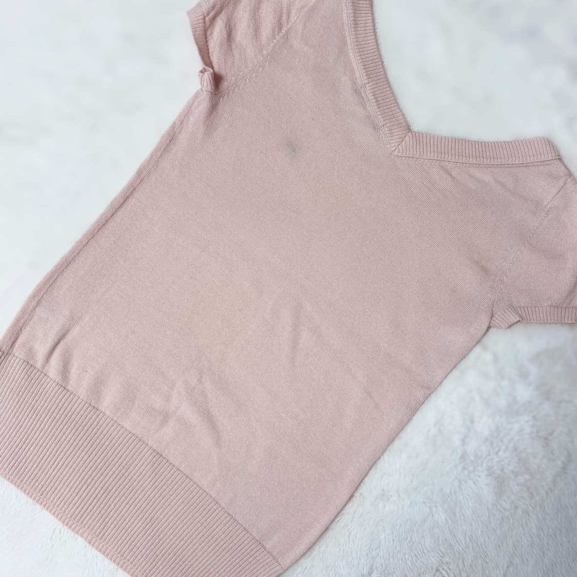 Burberry 버버리 블루라벨 딸기초코 모리걸 대장 니트 ≽^•⩊•^≼ 상품이미지4