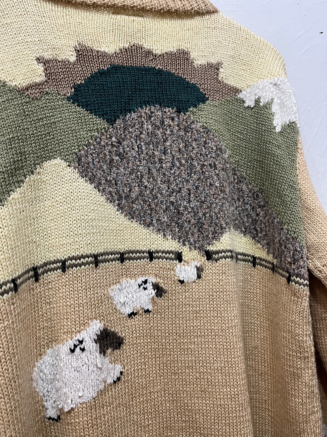 BONZ 뉴질랜드산 핸드메이드 퓨어울 가디건 상품이미지6