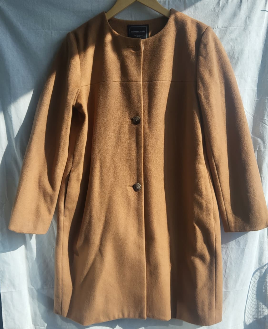 빔즈 라이츠 여성 울 모직 코트 M 세미캐주얼 상품이미지1