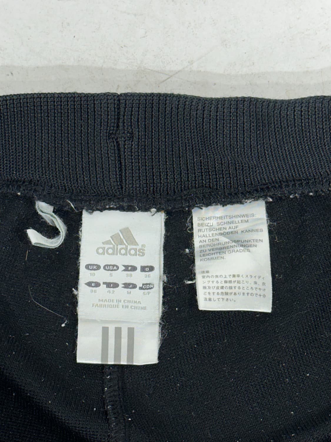 아디다스 블랙 대대장 부츠컷 와이드 트레이닝 팬츠 댄스 추리닝 바지 M 상품이미지7