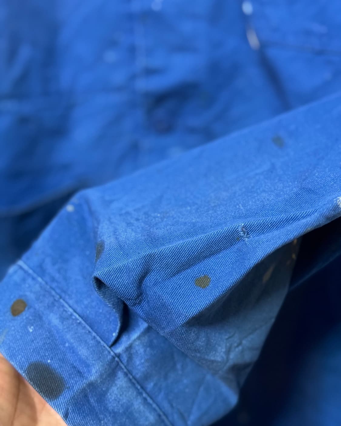 유럽 빈티지 트윌코튼 프렌치 워크 자켓 103-105 상품이미지4