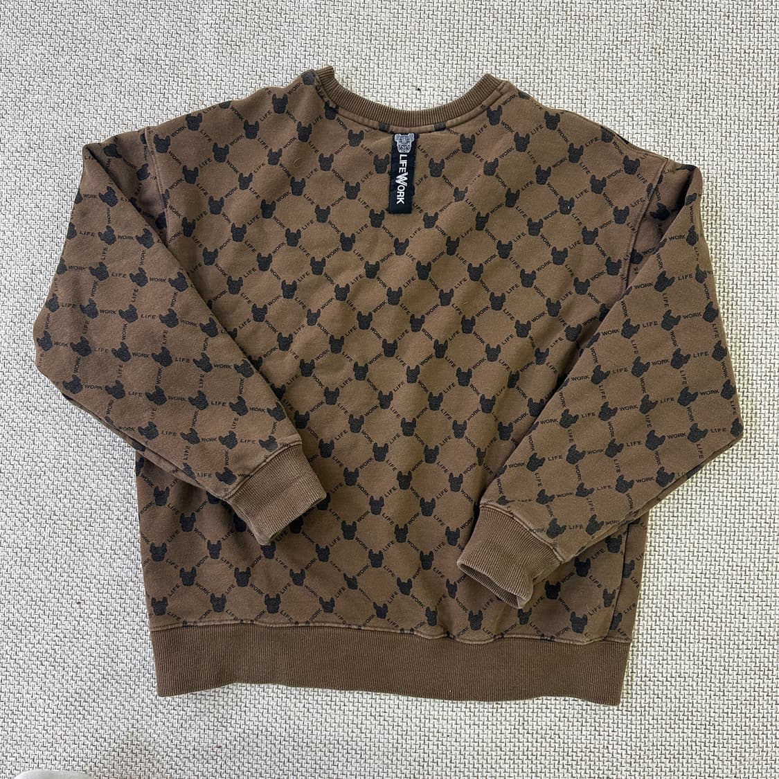 M 라이프워크 라도그램 맨투맨 0406D 상품이미지3