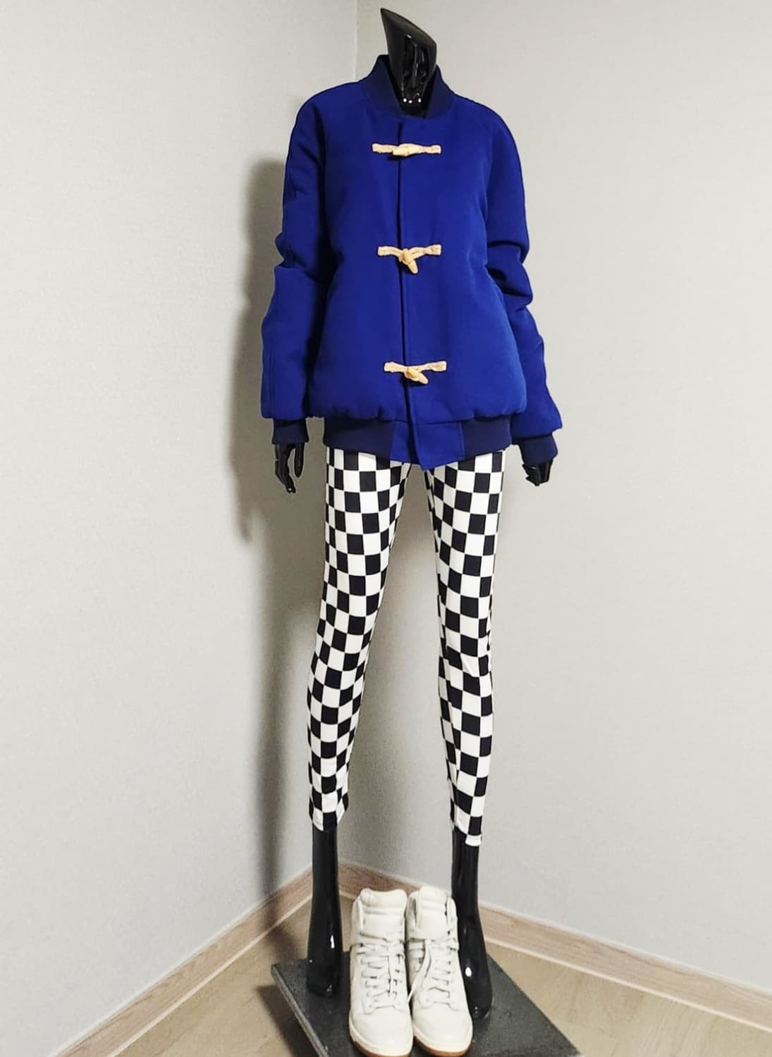  블루 떡볶이 블루종 겨울점퍼  상품이미지2