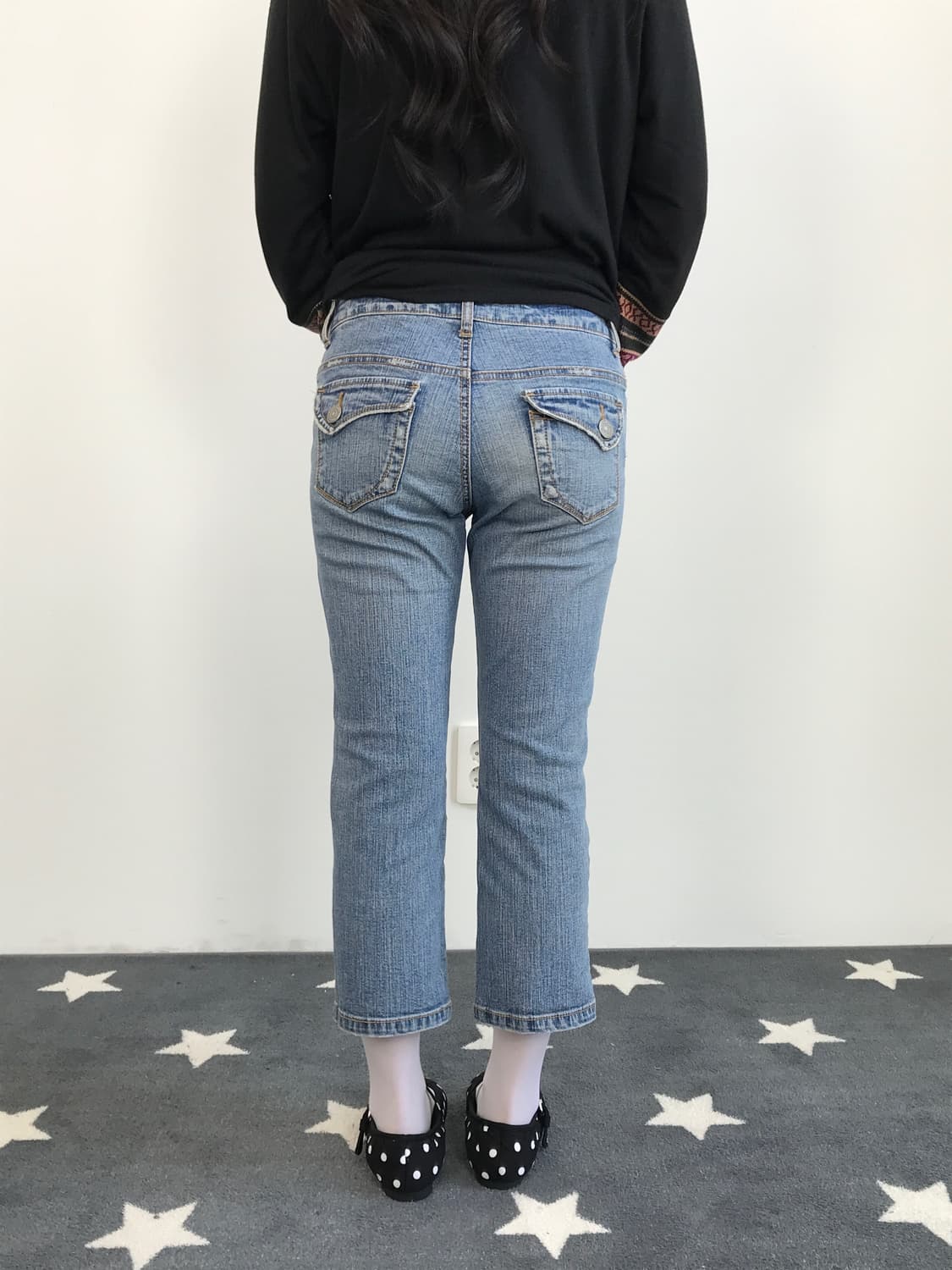 Jpn agrea Denim capris Pants 상품이미지2