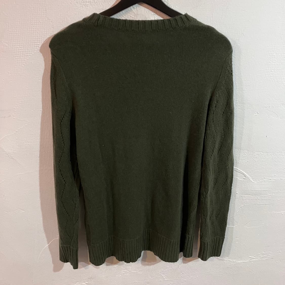 DKNY 크로쉐 니트 상품이미지3