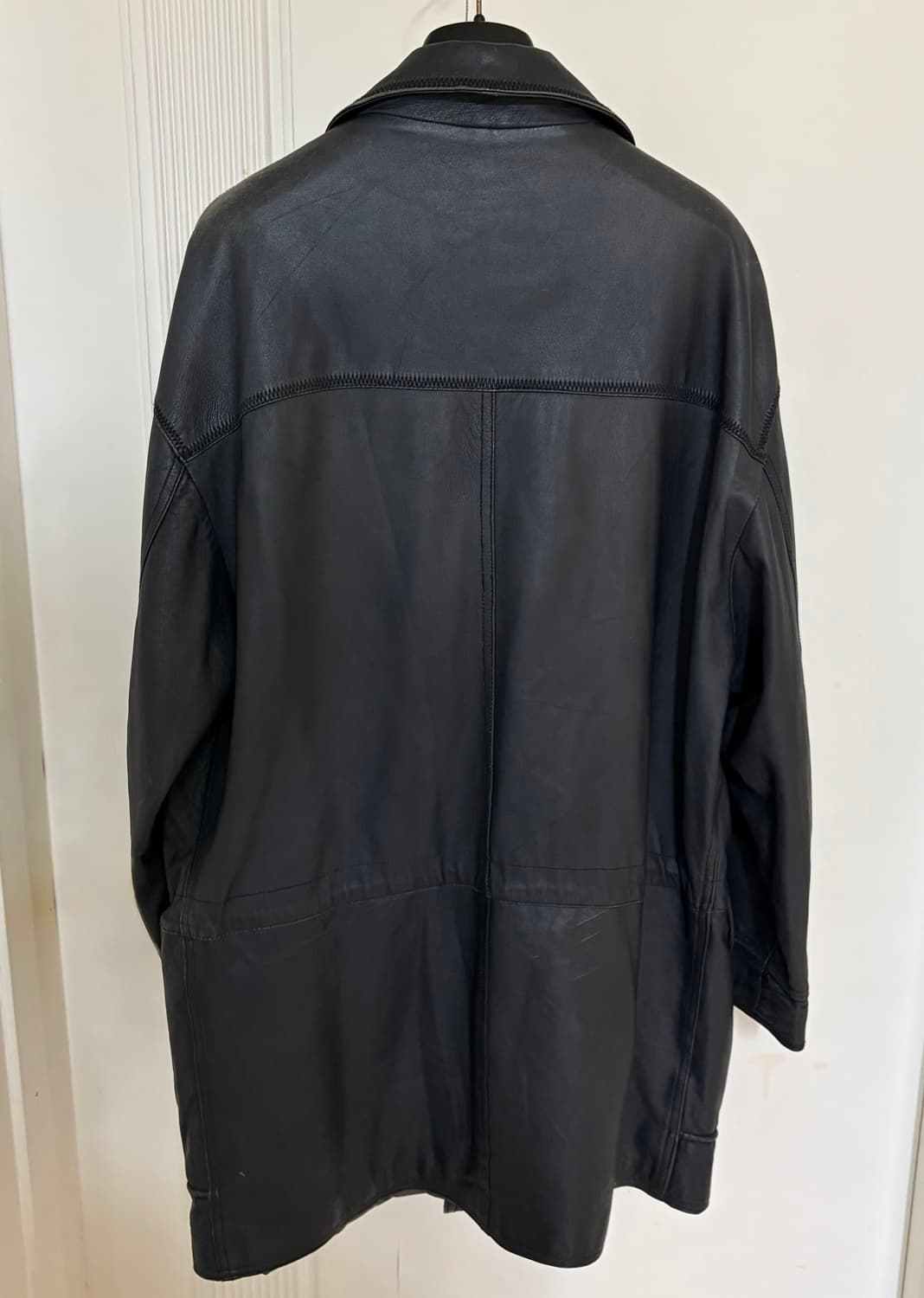 빈티지 레더 카코트 상품이미지4