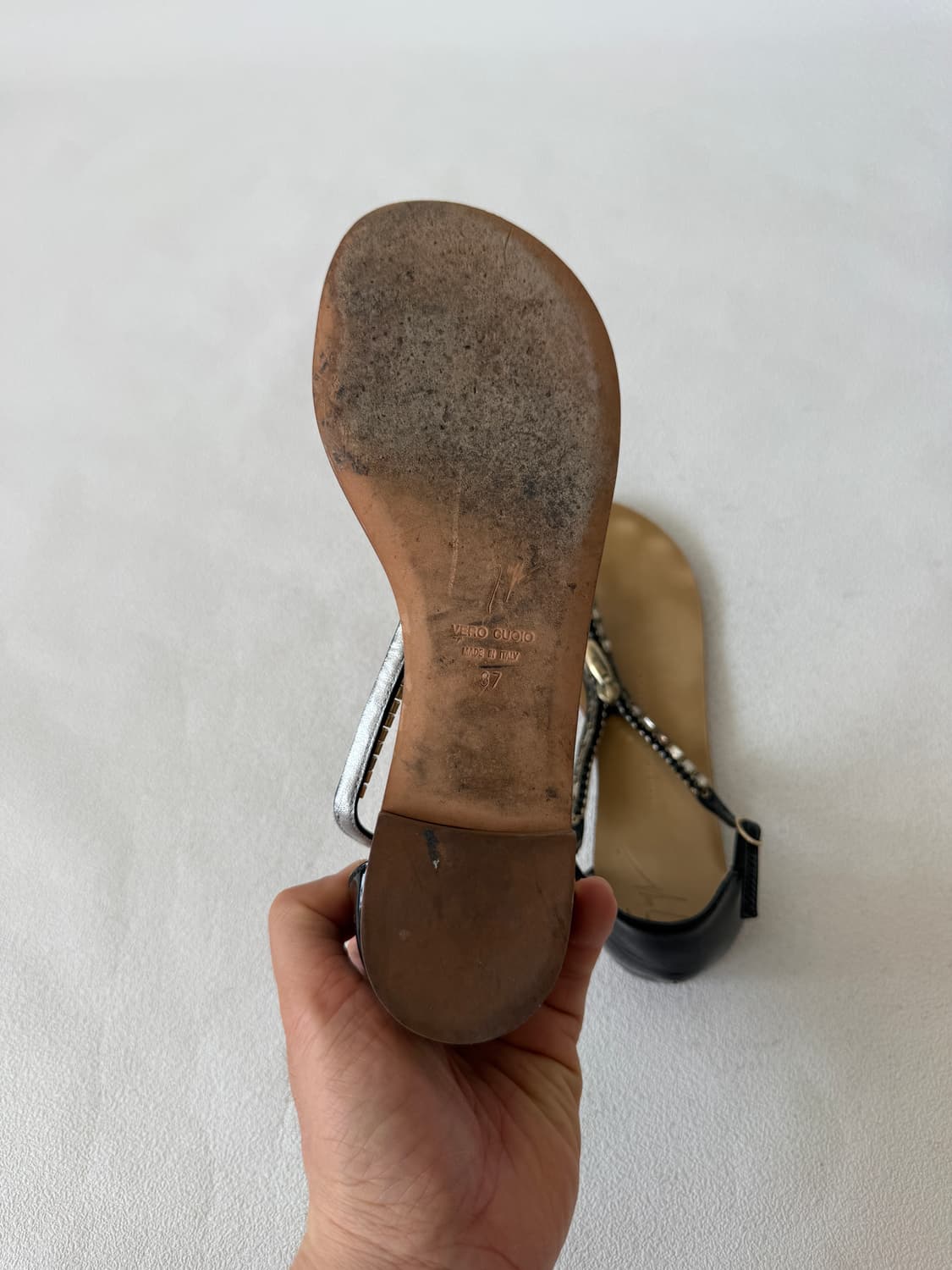 [EU37]베로꾸 오이오(VERO CUOIO) 플리플랍 샌들(ITALY) 상품이미지8