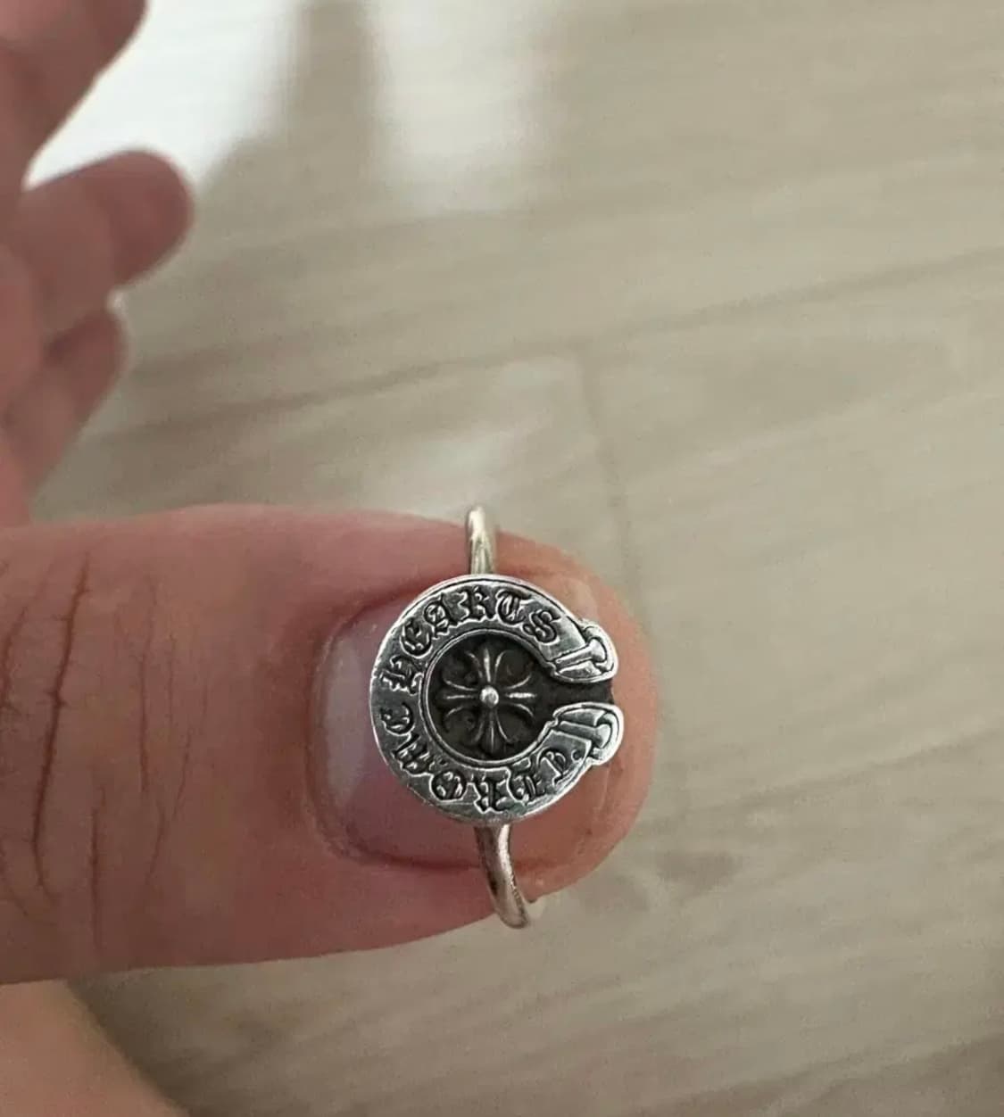 크롬하츠 홀스슈 버블검링 us7 상품이미지5