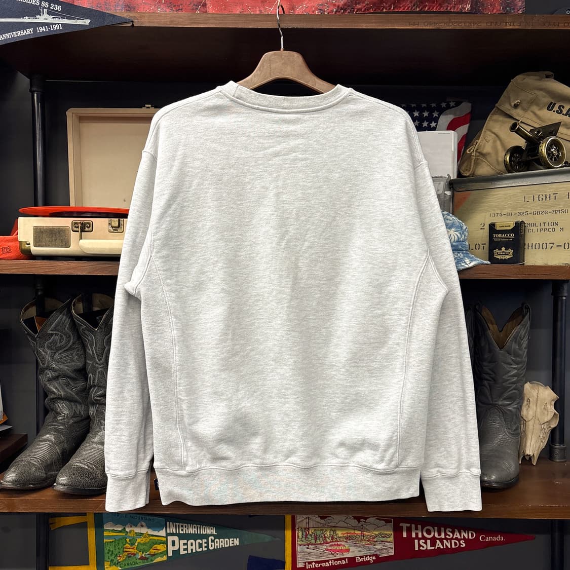 예일 크루 헤리티지 레터링 헤비웨이트 스웻셔츠 N1215 상품이미지2