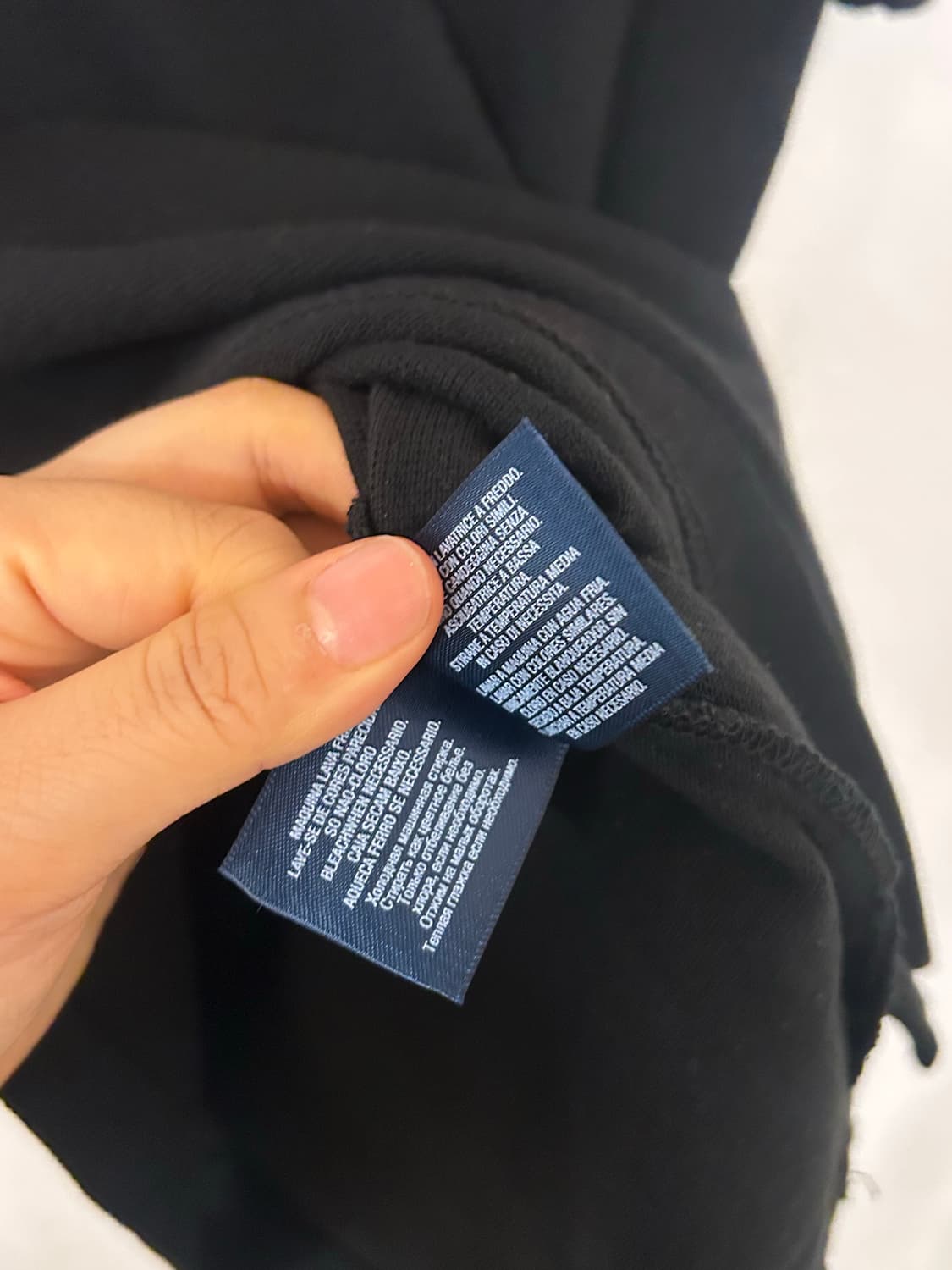 폴로 랄프로렌 빅포니 블랙 XL(실측 100)카라티 상품이미지5