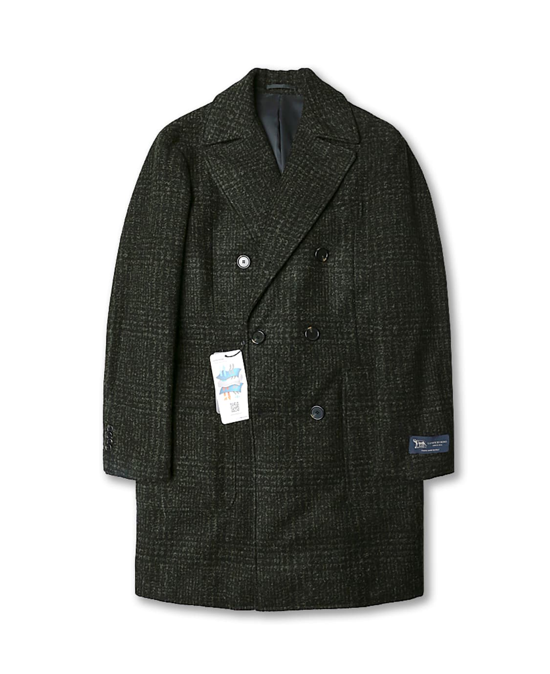 맨온더분 [Man On The Boon] 라니피시오 로마 더블 코트 상품이미지1