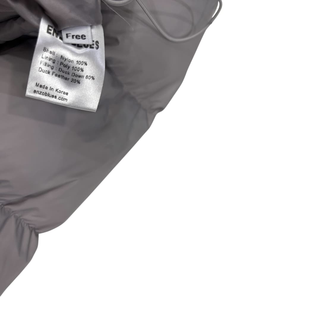 엔조블루스 덕다운 숏 패딩 상품이미지4