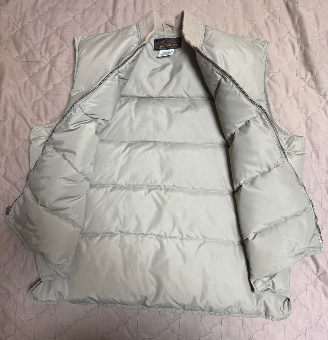 80s Eddie Bauer goose down vest(XL) 110 상품이미지4