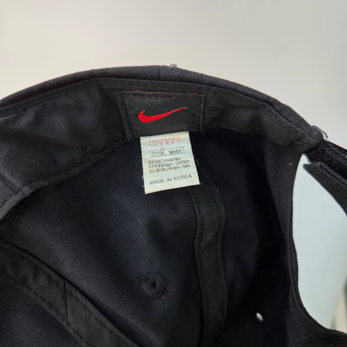 90s 올드 나이키 스우시 볼캡 상품이미지5