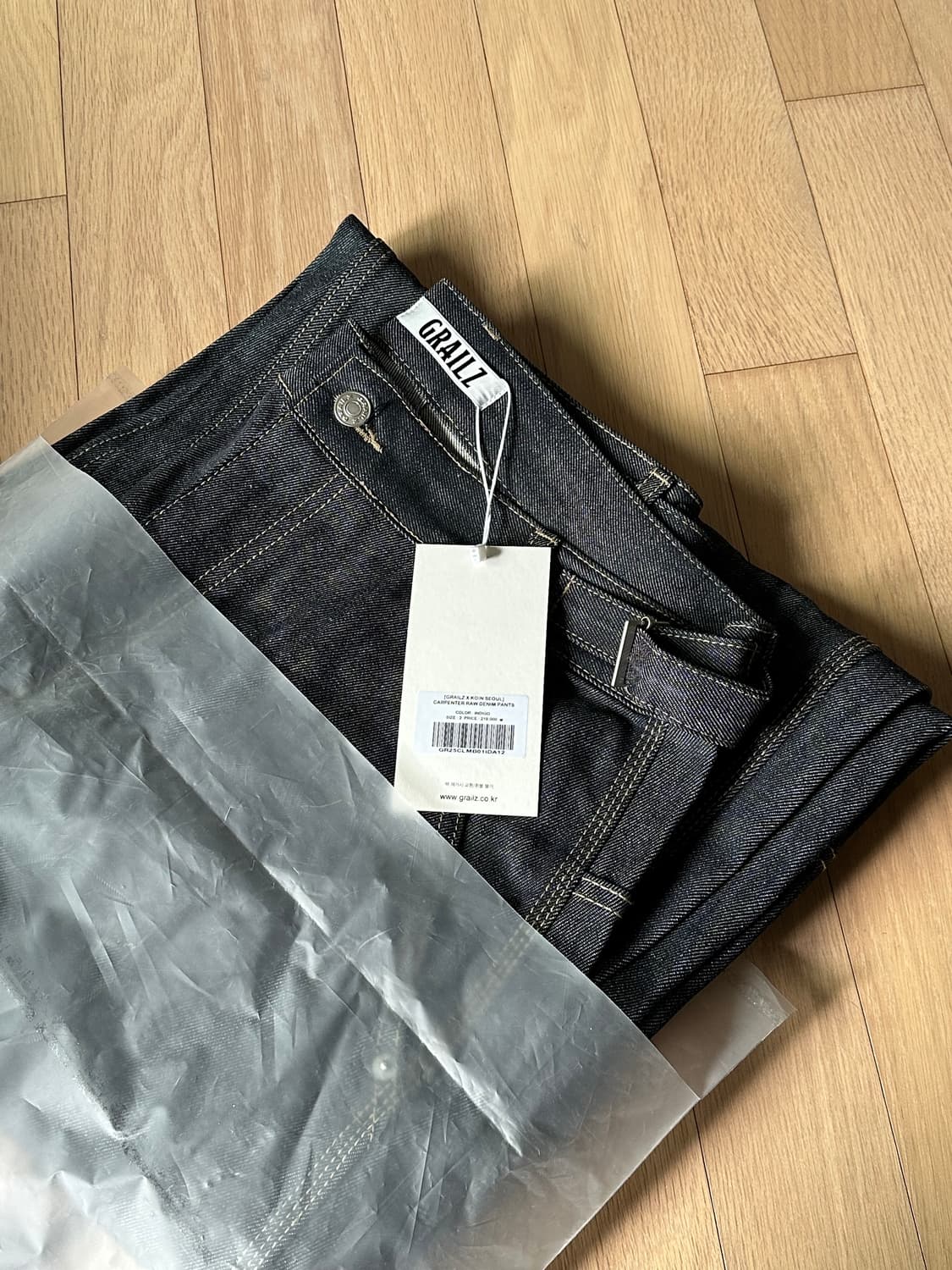 그레일즈 코인서울 카펜더 생지데님 팬츠 2 상품이미지3