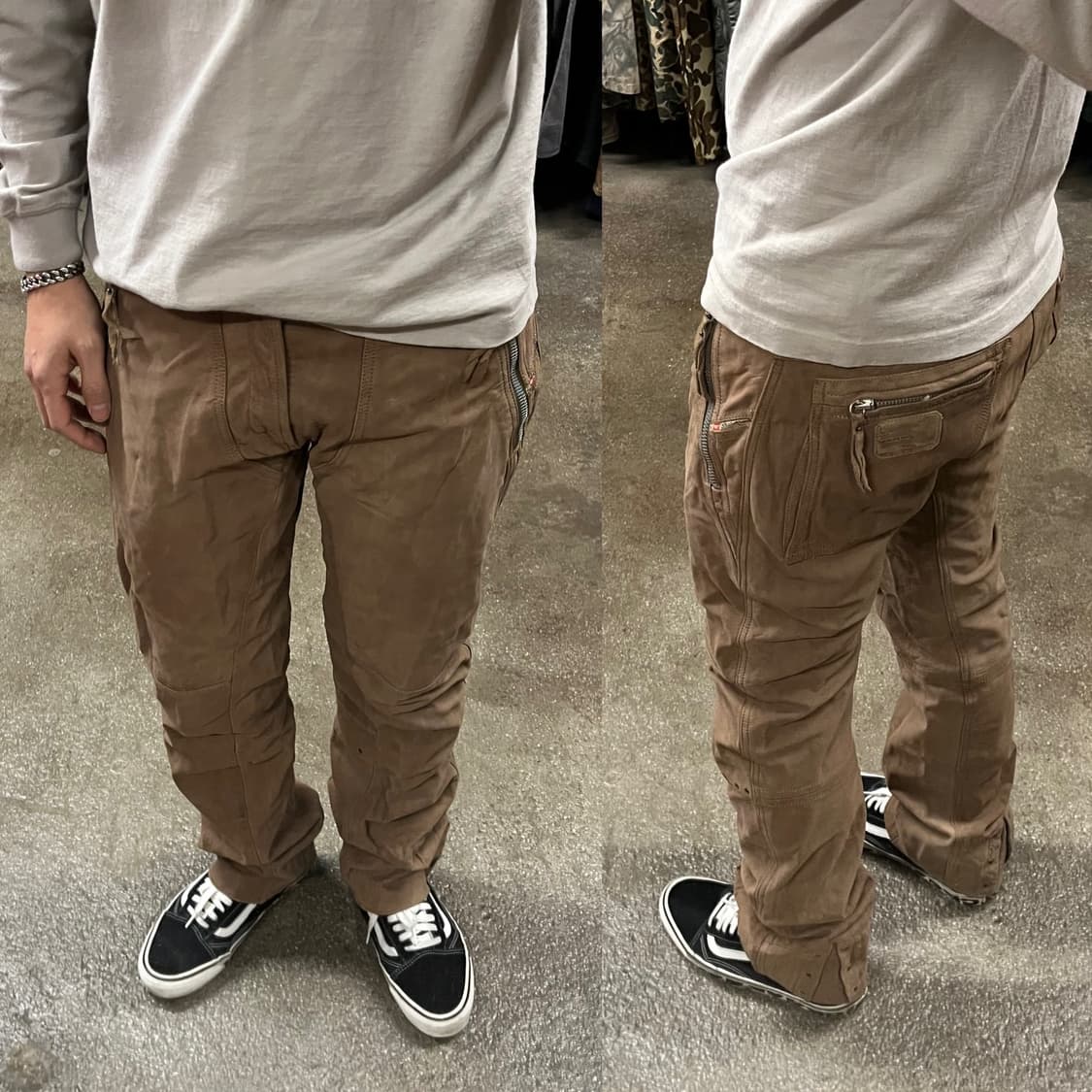 00s Diesel 가죽 팬츠 (31“) 상품이미지1