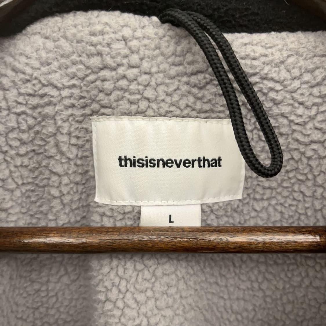 디스이즈네버댓 고프코어 워크웨어 바람막이 양털 자켓 L C07016 상품이미지5