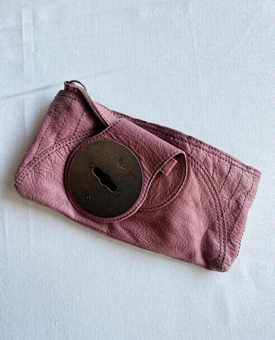 DIESEL rose leather clutch 상품이미지5
