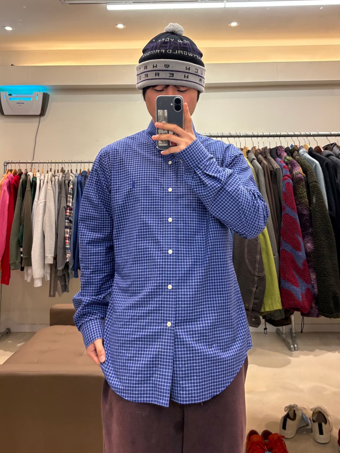 폴로 랄프로렌 체크 셔츠 상품이미지7