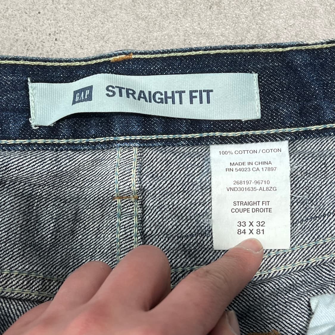 갭 워크 데님팬츠 s10509 상품이미지7