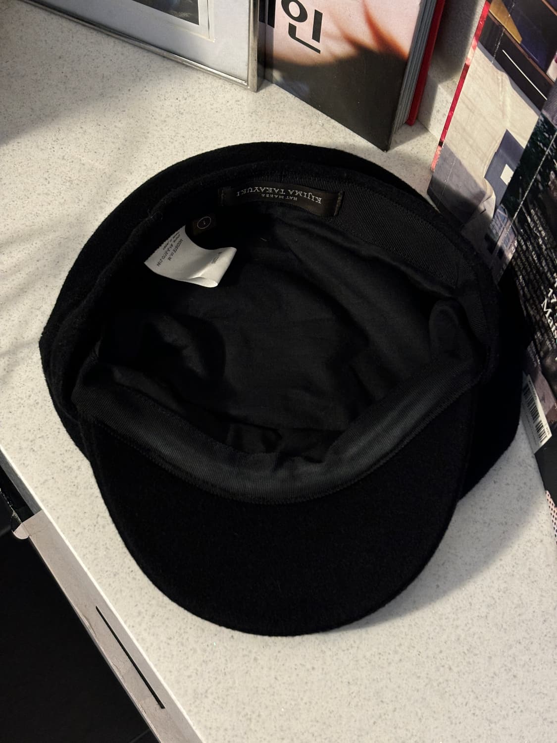 키지마 타카유키 캐시미어 마린캡 상품이미지7