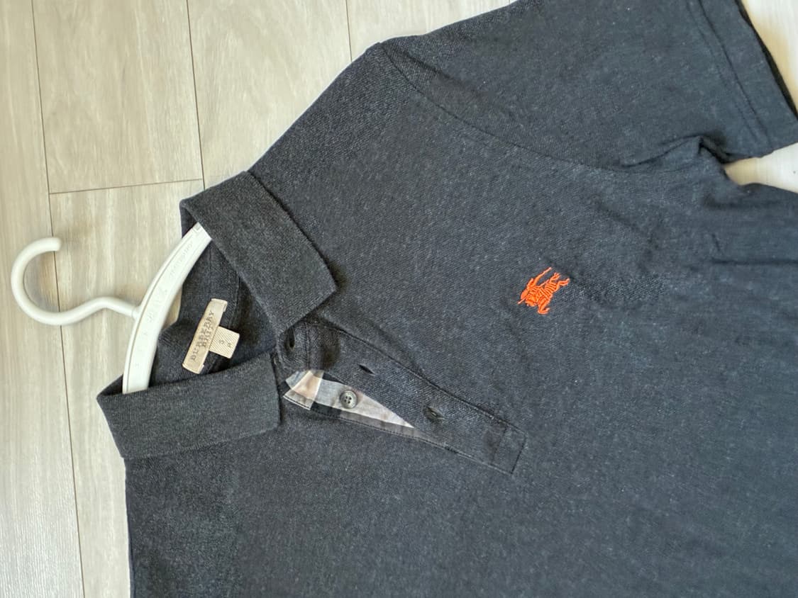 버버리 브릿 피케이 반팔 셔츠 S 사이즈 상품이미지6