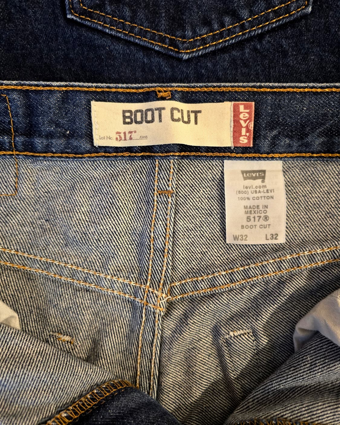 Levis 517 Mexico 블루 (리바이스 부츠컷) 상품이미지4