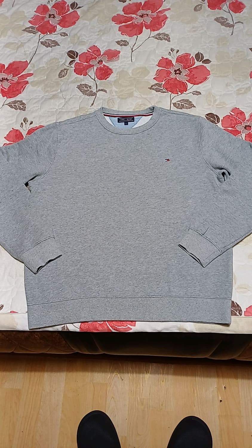 타미힐피거 기모맨투맨 105 가슴58 기장69 상품이미지1