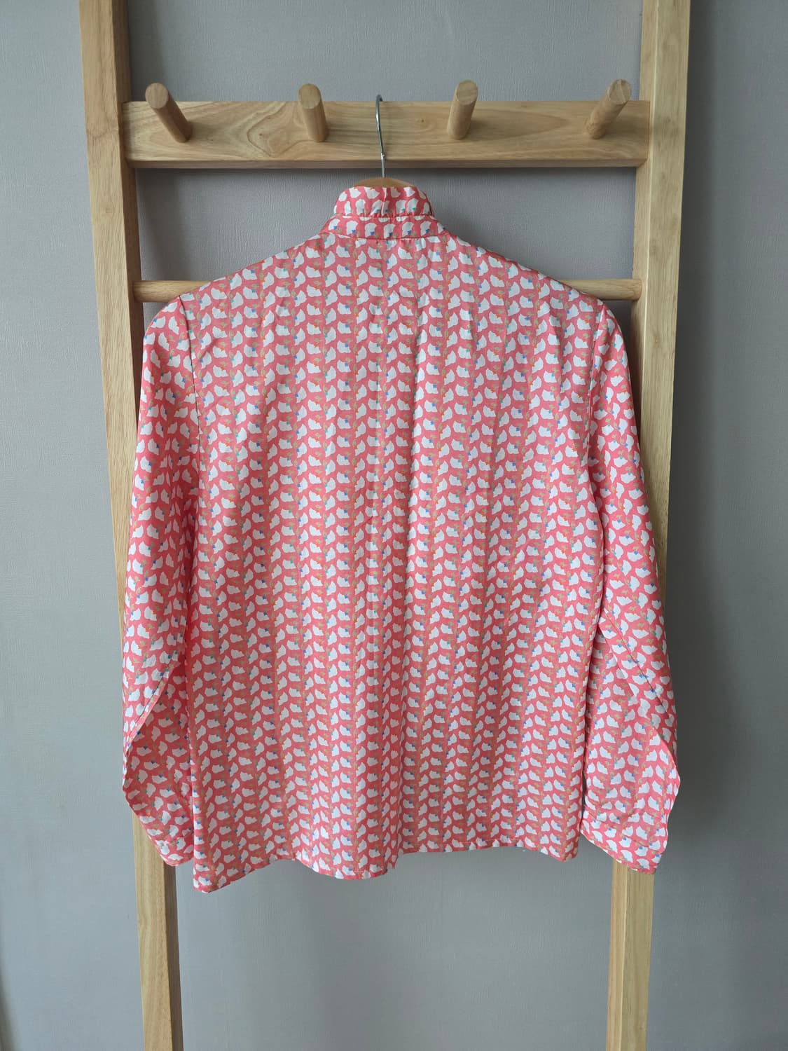 프랑스 LA MODE ROCHEFORT 빈티지 블라우스 상품이미지4