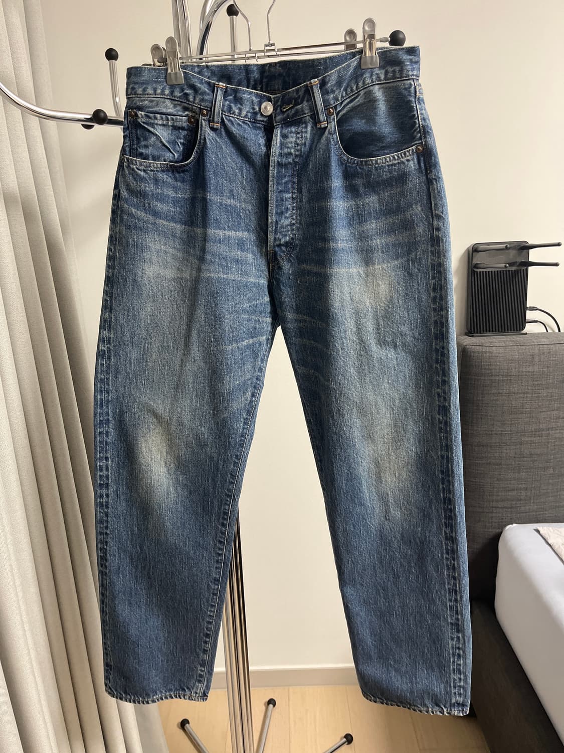 아프레쎄 Washed Wide Denim E 30 상품이미지1