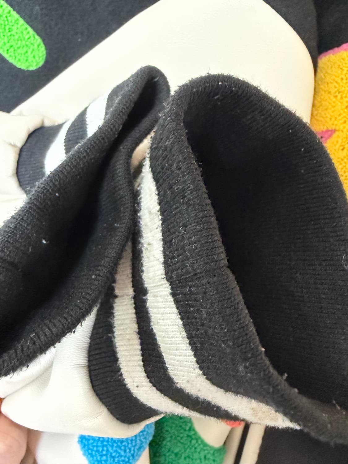 미스터차일드 멀티로고 바시티자켓 L 상품이미지4