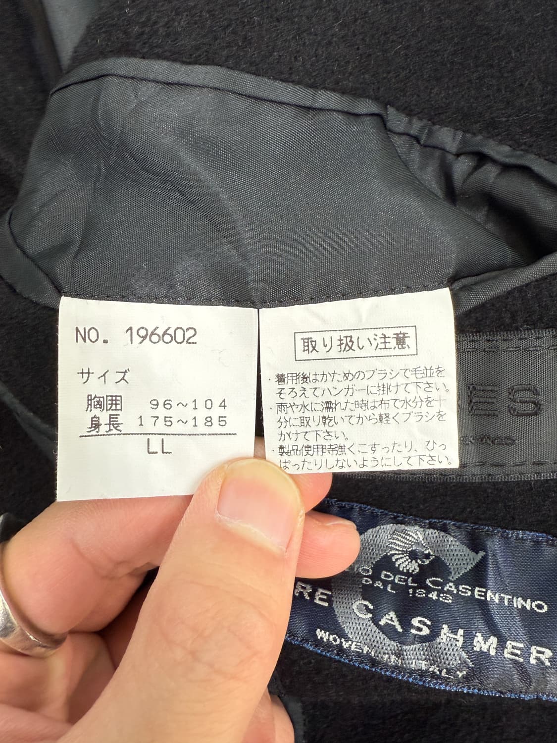 Lucides 퓨어 캐시미어100 코트 상품이미지6