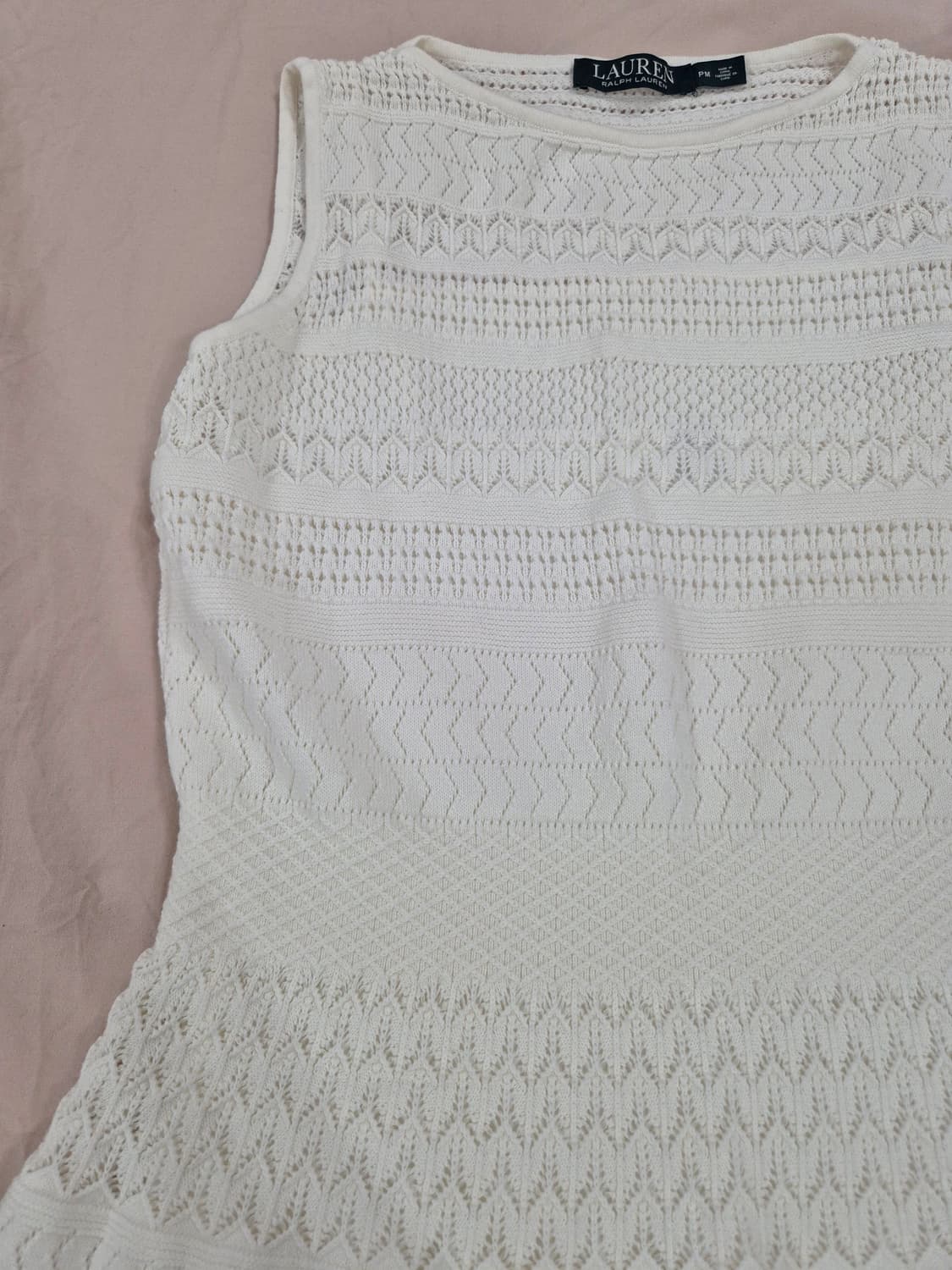 랄프로렌 뜨개 슬리브리스 원피스 상품이미지2