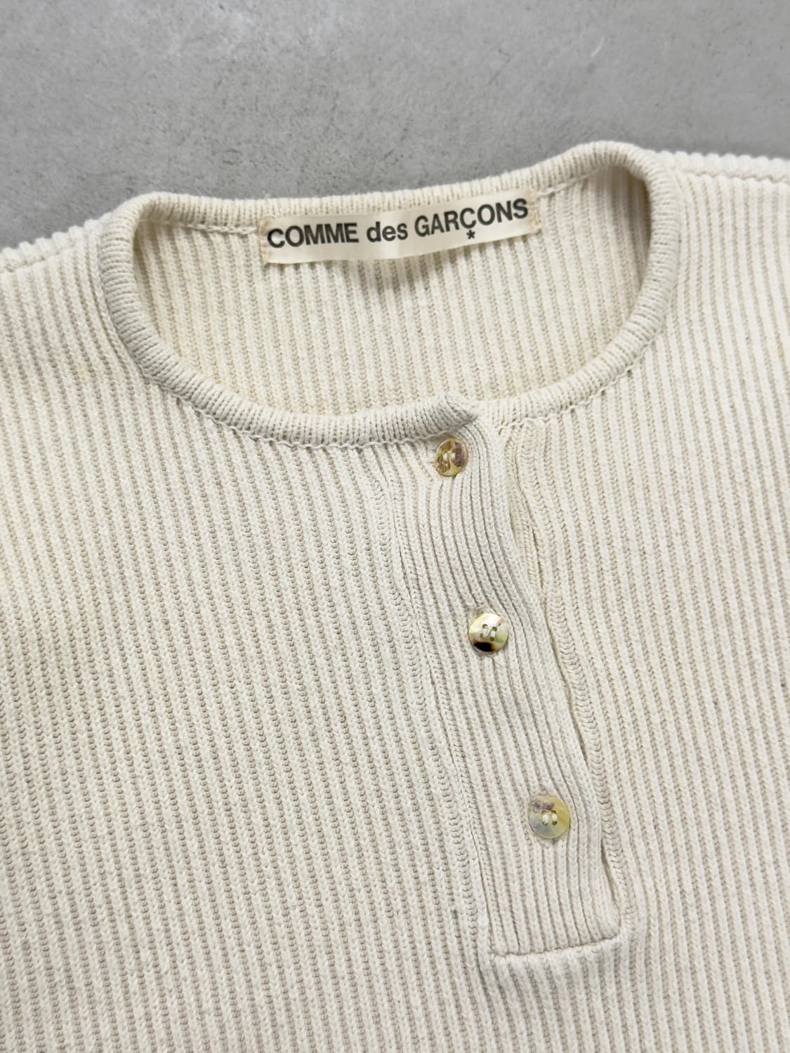 꼼데가르송 헨리넥 니트 상품이미지4