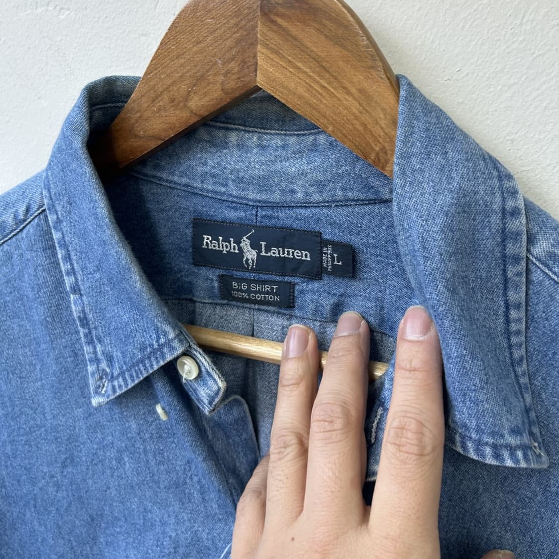 15878 - 폴로 랄프로렌 데님 셔츠 (BIG SHIRT) 상품이미지3