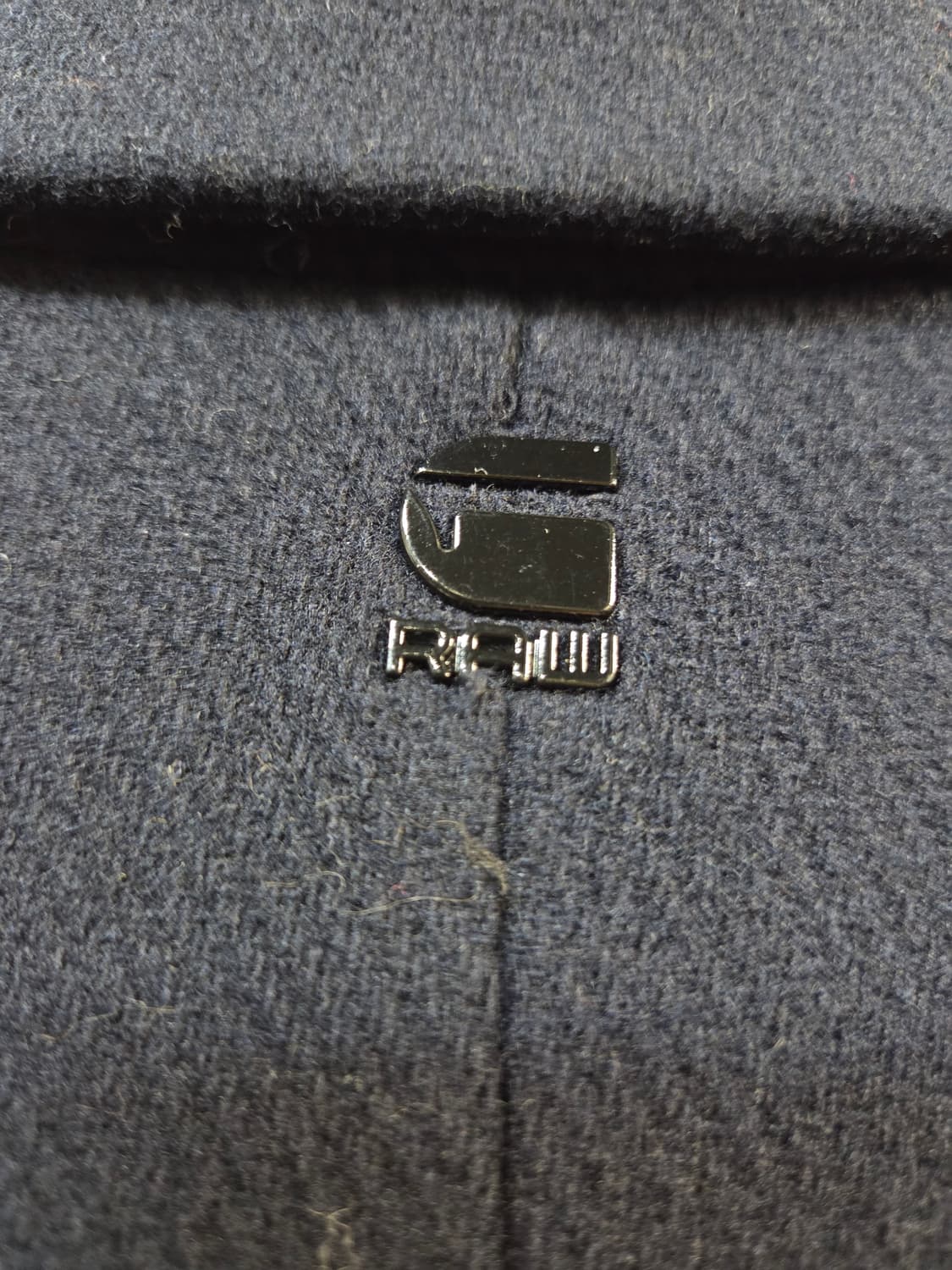 G-Star RAW 네이비 여성 모직 코트(XS) 상품이미지4