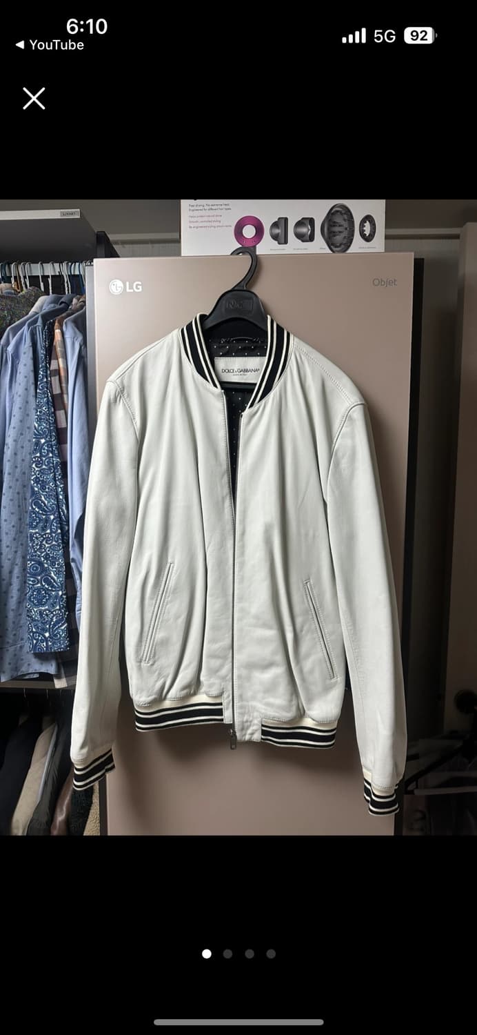 돌체앤가바나 가죽 자켓 미개봉 새상품 상품이미지1