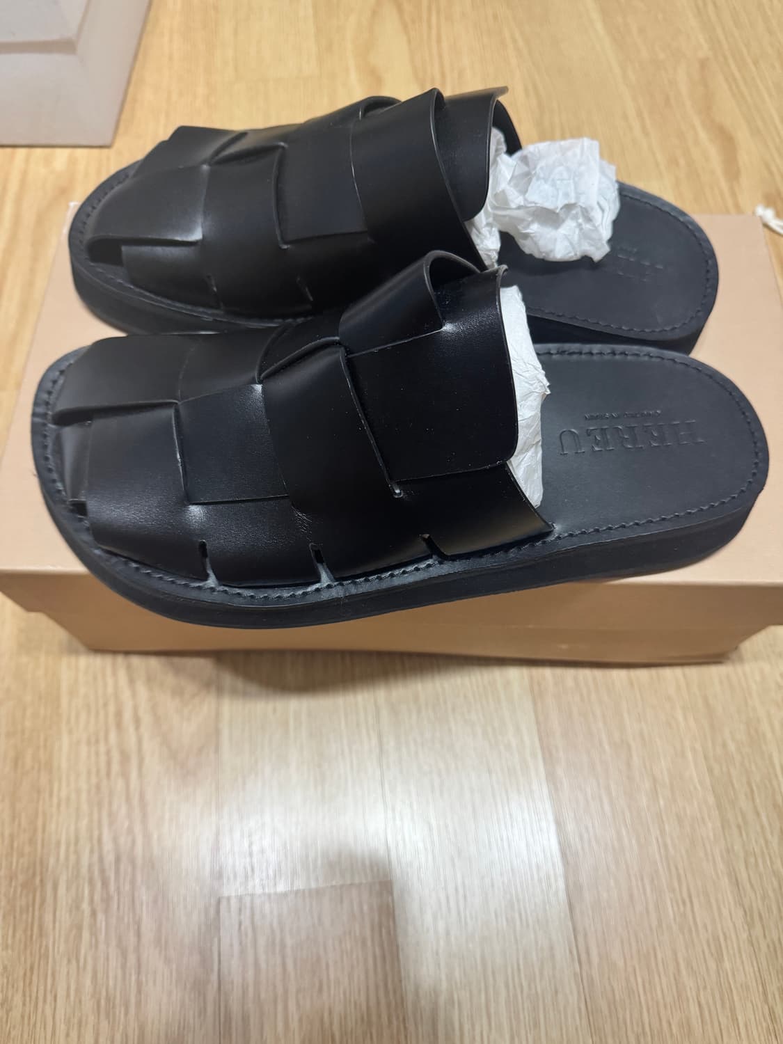 헤레우 레더 슬리퍼  상품이미지3