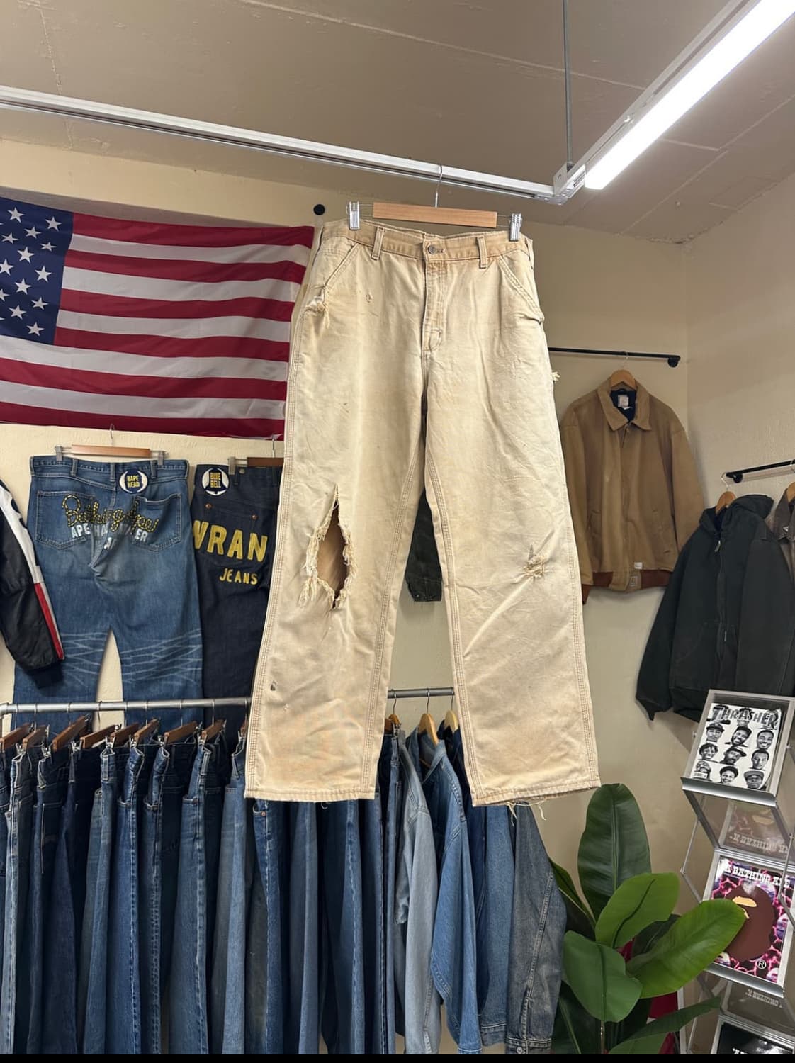 00s usa 칼하트 워크팬츠 B11-BRN 33 상품이미지2