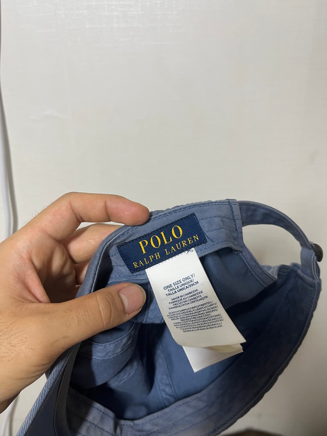 폴로 빈티지 볼캡 상품이미지3